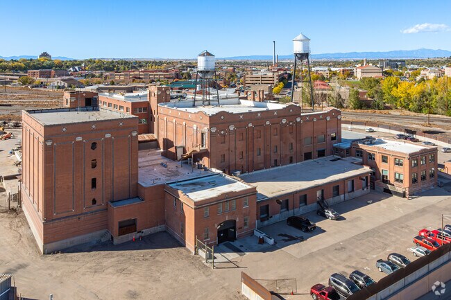 The Watertower building survived the 1921 flood at the Grove neighborhood of Pueblo.