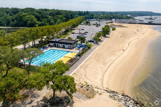 Tappen Beach is the go-to spot in Glenwood Landing for sandy, summer fun.