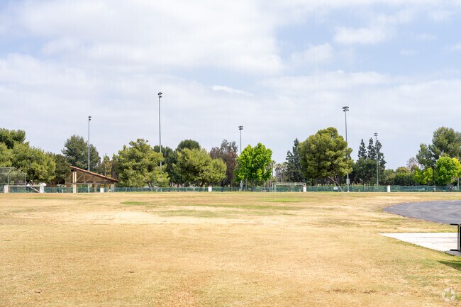 Playing field located at Tustin Ranch Elementary School.