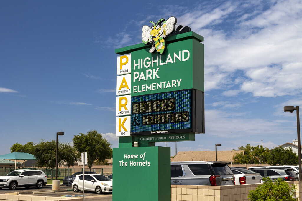 Gilbert’s Highland Park Elementary School is rated in the top 20% of public schools in Arizona.