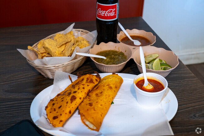 Grab some authentic Burria Quesadillas while visiting Panther Valley.