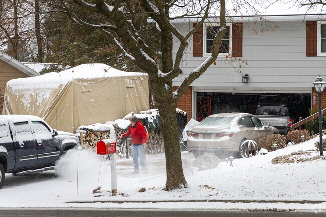 Residents cleaning up snow is a common occurrence in Wausau.