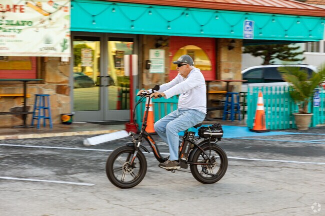 Biking is popular with the residents of the Cove neighborhood of Deerfield Beach, FL.