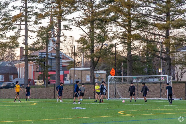 Banning Park has a brand new turf field for Newport locals to enjoy playing soccer.