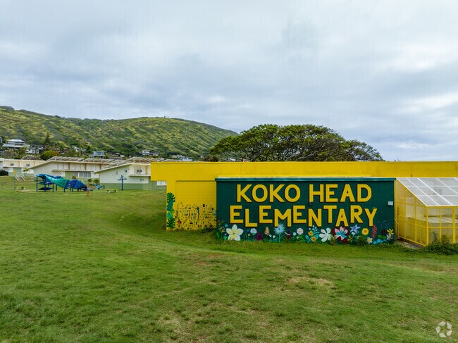 Koko Head Elementary School teaches children in Honolulu foundational education.