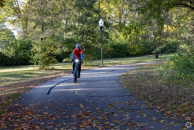 Fairgrounds bikers love the smooth paths at nearby Dennis Johnson Memorial Park.