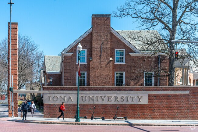 The private Catholic Iona University is less than a mile from the Chauncey Estates neighborhood.
