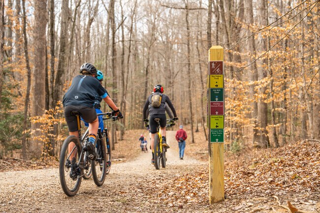 Get out and exercise at Pocahontas State Park in South Chesterfield County.