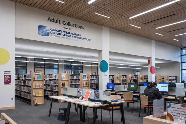 East Forest Park is one of the few neighborhoods that have a Springfield Library Branch.