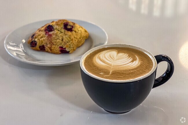 Stauf's Coffee in Dennison Place offers coffee from more than 20 different countries.