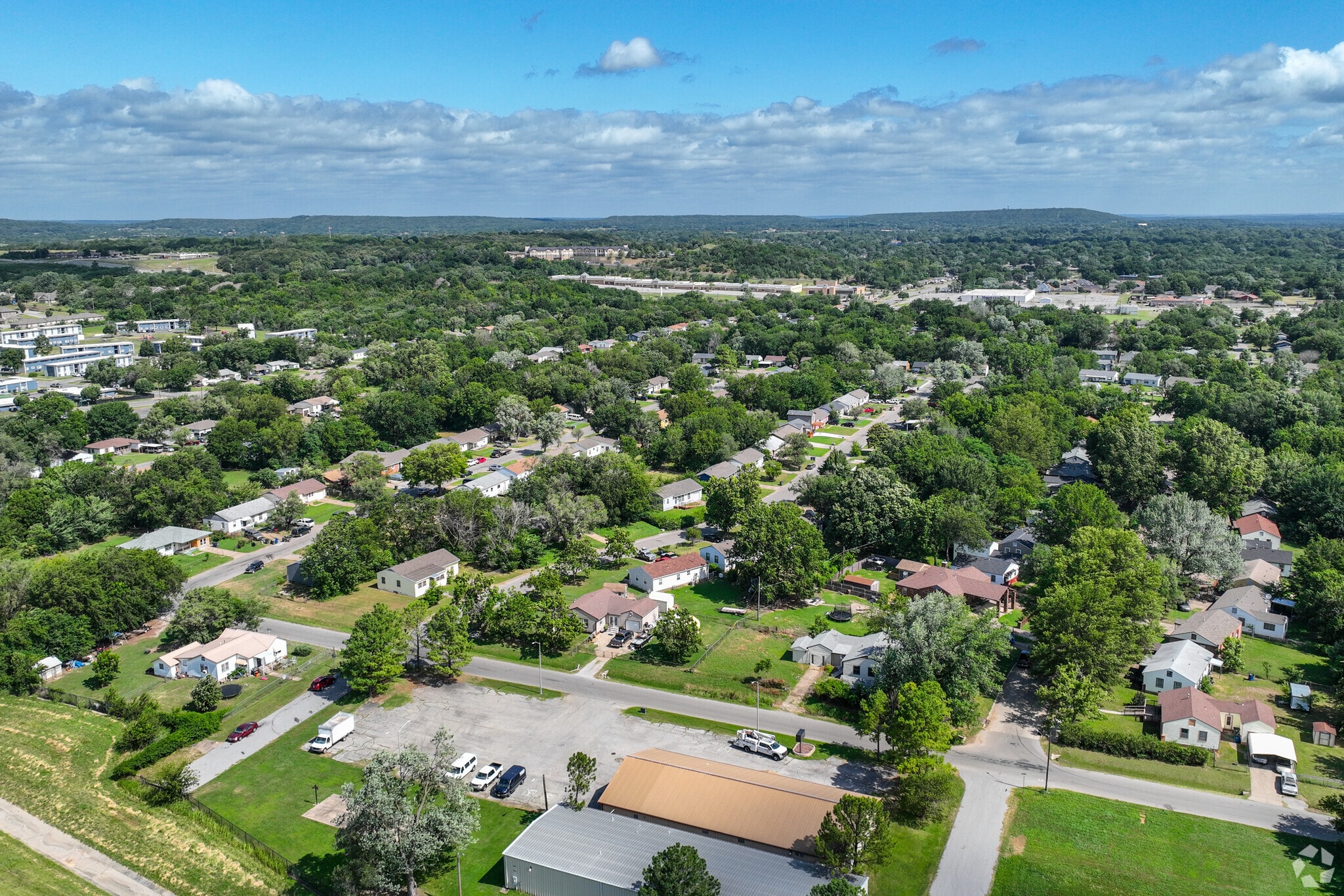 Hawthorne is a quiet commuter neighborhood in North Tulsa.