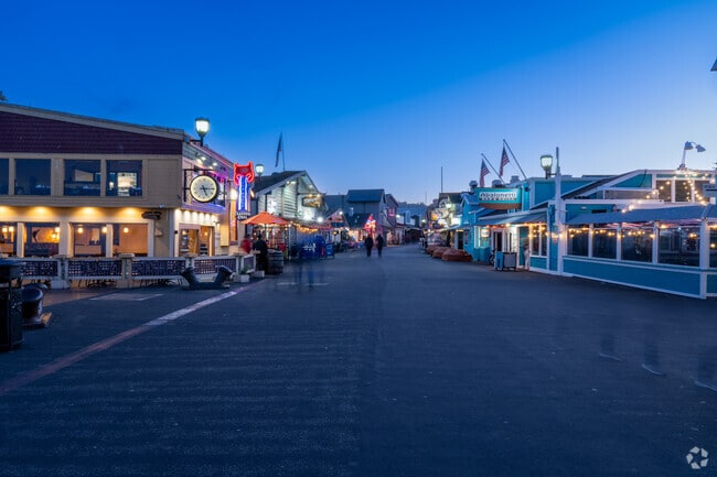 A day trip from Pine Canyon leads to seafood and ocean breezes at Old Fisherman’s Wharf.