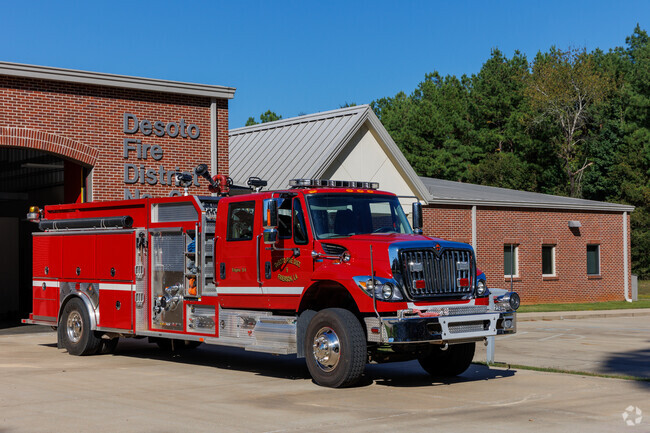 Fire Engine at the Frierson Fire Station.