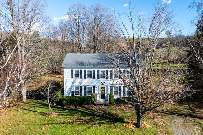 Large homes surrounded by trees makes for shady living come summertime in Niles.