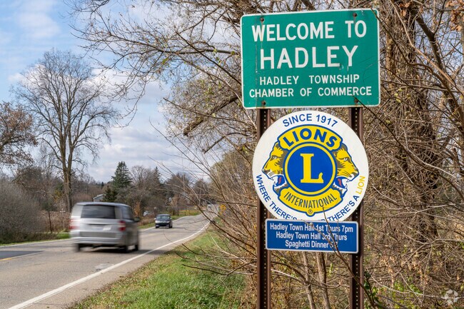 Hadley Township was established in 1836 and is now home to about 4,500 residents.
