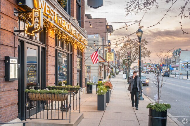 Nightlife in West Reading is bustling with new residents and restaurants on Penn Avenue.