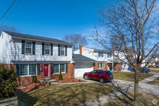 Modern Colonial style homes can be spotted across the Fraser neighborhood.