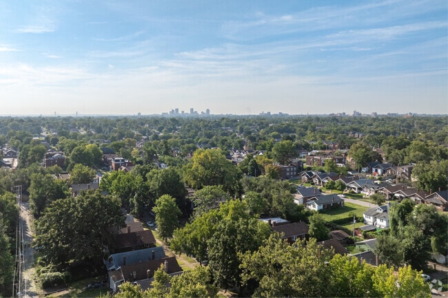 Penrose is about 7 miles away from downtown St. Louis.