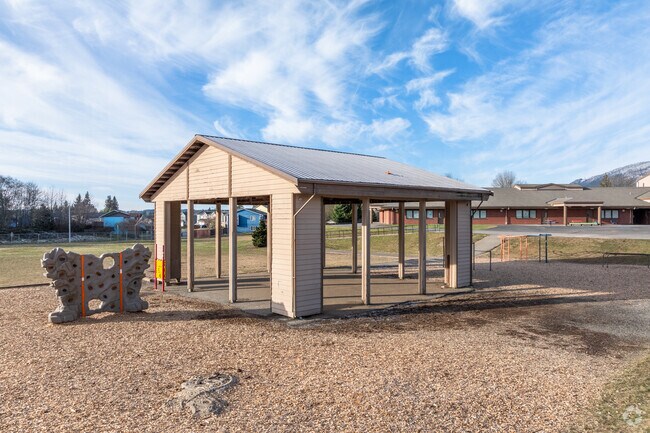 Mountain Way Elementary School play area.