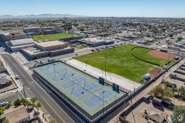 Yuma High School has a student enrollment of approximately 1,147 students.
