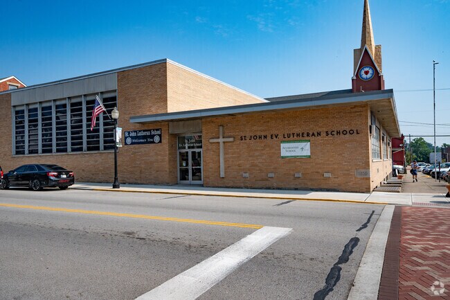 70 students attend St. John's Evangelical Lutheran School in grades PK, K-8.