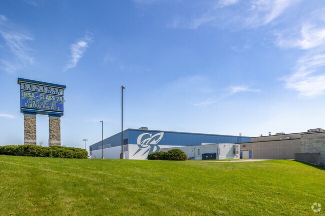 Central High School is located in Burlington, IL.