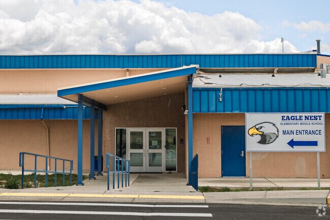 Eagle Nest Elementary serves Angel Fire students in grades PK-4 within the Cimarron Municipal Schools District.