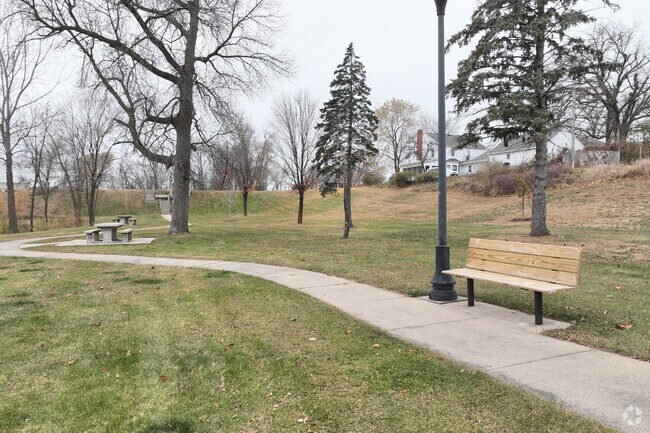 Conservation Park trail connects to Lake Wobegon in Sauk Centre.