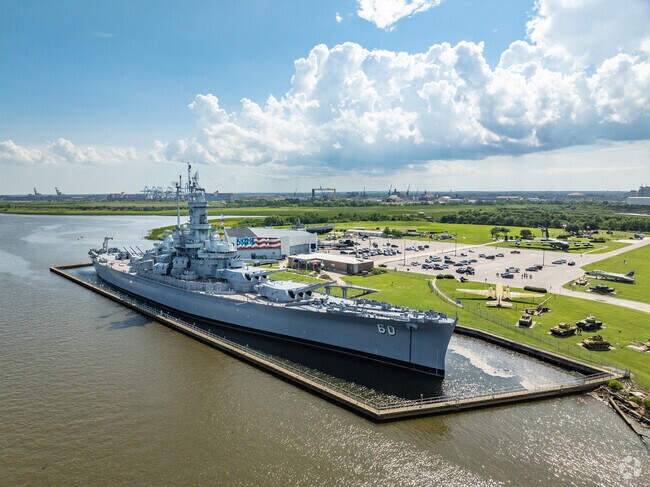 Battleship Memorial Park buzzes with activity nearby Plantation in Mobile.