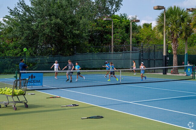 At Rose G. Price Park, your kids can take tennis classes in Chapel Trail.