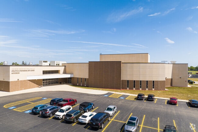 Students of West Zion attend Zion-Benton Township High School.