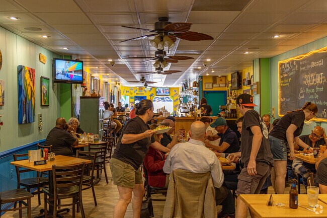 Head to Koko's Pub, for crab cakes and a good time.