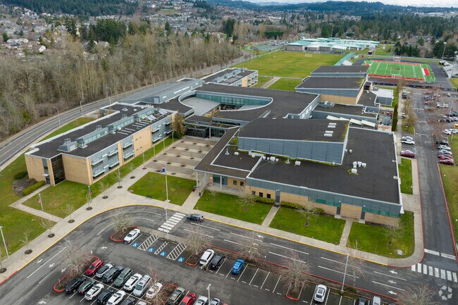 Clackamas High School provides education and extracurricular activities for students in the area.