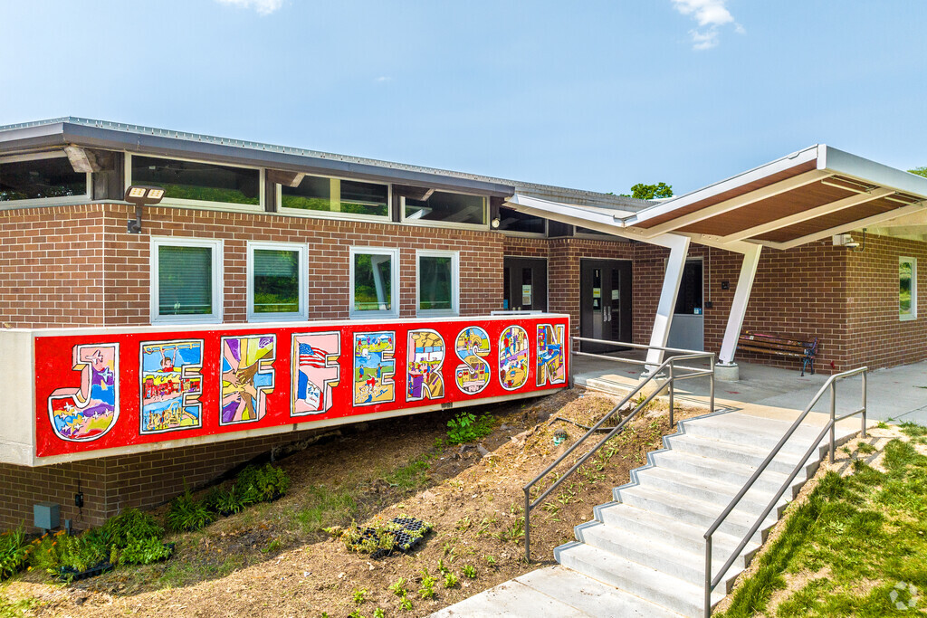 Jefferson Elementary School serves students in grades K-5.