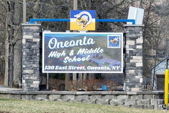 Easily situated on one large campus in Oneonta you can find both the Middle and High school in close proximity.