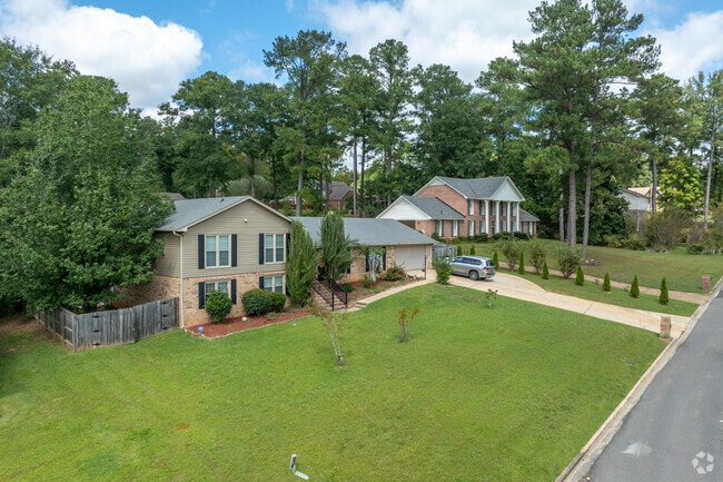 Take a walk and admire these well kept homes in Woodland Forrest.