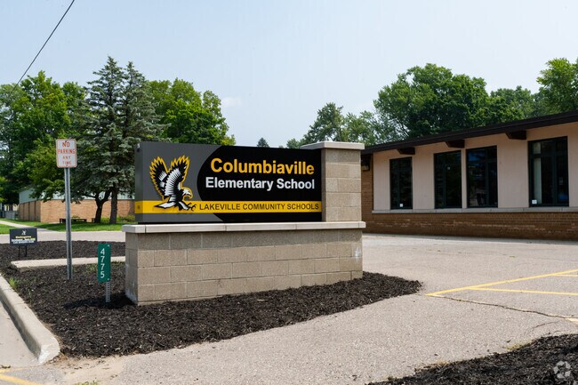 Columbiaville Elementary School serves Marathon Township's youngest children.