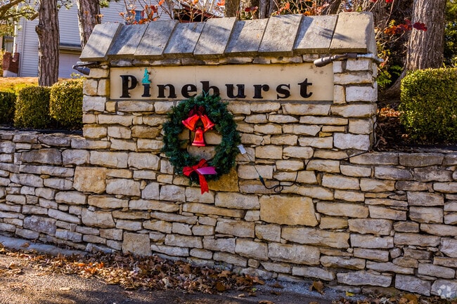 Pinehurst sits about 2 miles south of Downtown Overland Park.