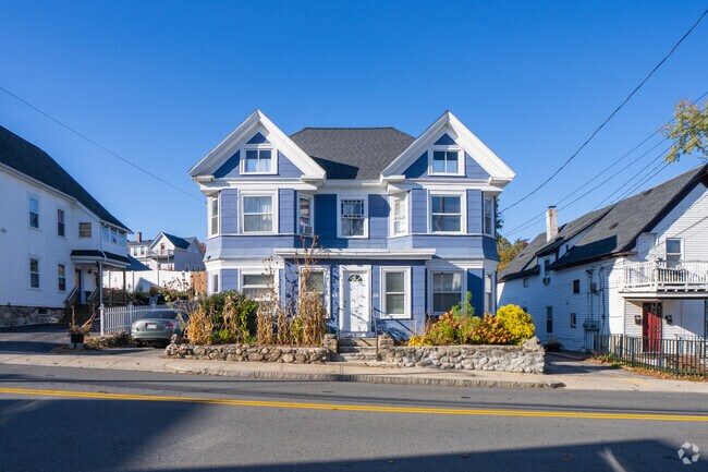 Colorful multifamily homes can be found across multiple neighborhoods in Methuen.