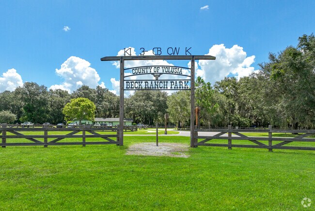 Beck Ranch Park is 25-acre park just west of Oakdale.