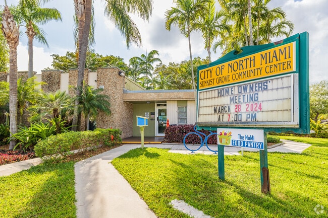 Sunkist Grove Community Center is home to NoMi Food Pantry.