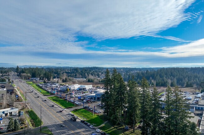 Oregon state Route 211 branches off U.S. Route 26.