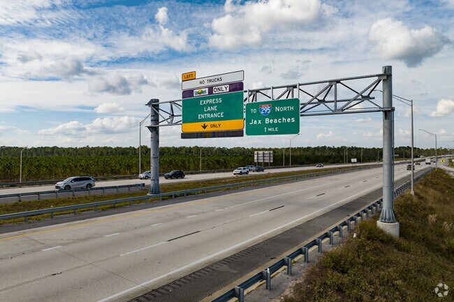 Baymeadows East is located adjacent to I-295.