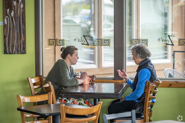 Meet a friend at Zola's Cafe just a few minutes from Newaukum.