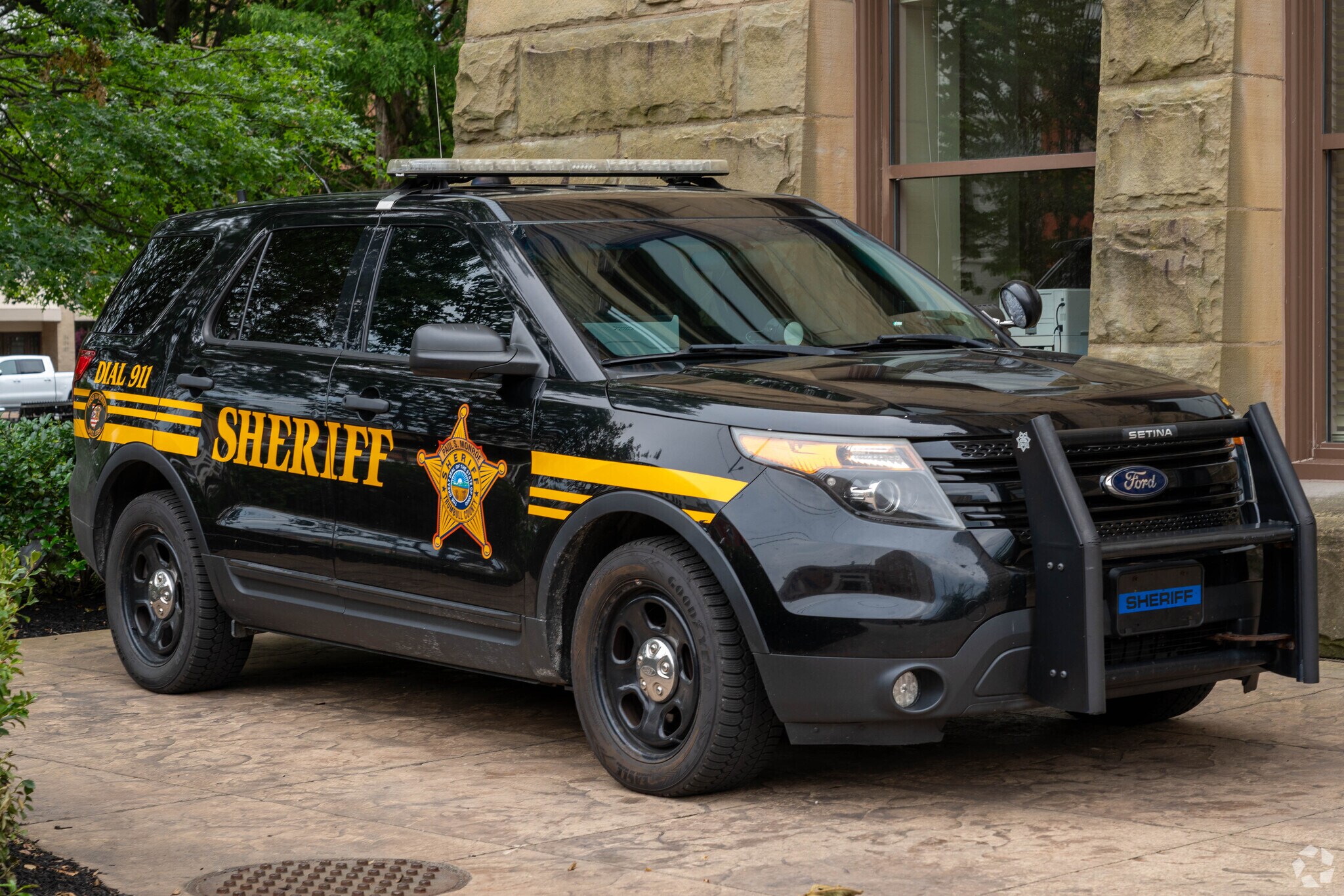 The Trumbull County Sheriff's Department is located in Historic Perkins.