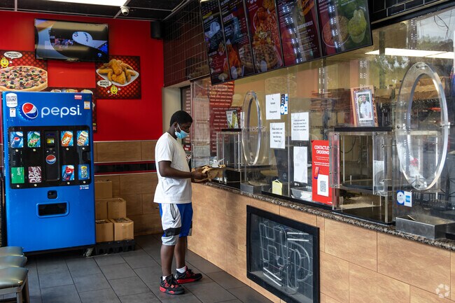 Happy's Pizza, in Cornell Heights, offers a wide variety of foods.