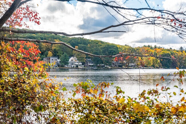 Enjoy the scenic waterfront views in East Douglas.