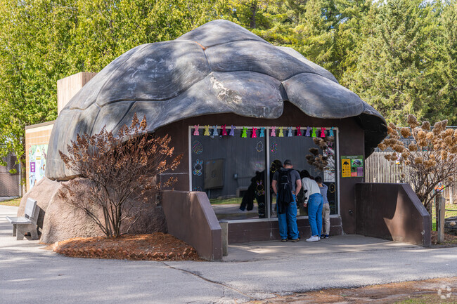 The NEW Zoo & Adventure Park features 92 animal exhibits and over 200 individual animals.
