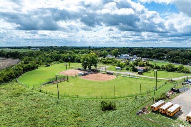 A.M. Ferguson Park includes baseball and softball fields in Howe.