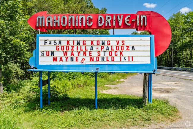 Moviegoers settle in at the Mahoning Drive-In Theater, a retro gem in Mahoning Township.